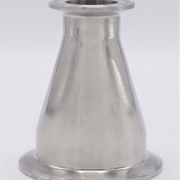 Reduction excentric, clamp DN65/32