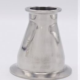 Reduction excentric, clamp DN65/40