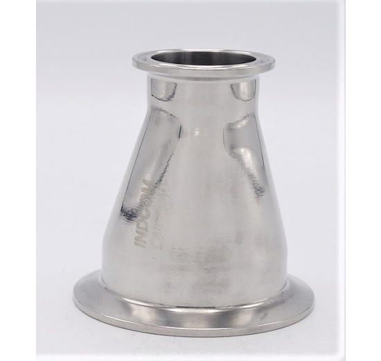 Reduction excentric, clamp DN65/40