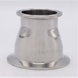 Reduction excentric, clamp | DN65/50