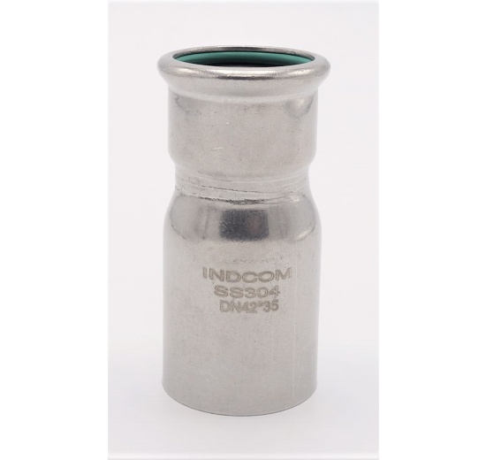 Reduction (Reduced Nipple), Press Fittings M/F | 42/35 mm