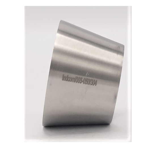 Redukce centrická, navařovací, krátká DN65/50