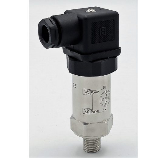 Relative pressure transmitter, 1/4" BSP, 24VDC, Relativ pressure 0-4 bar