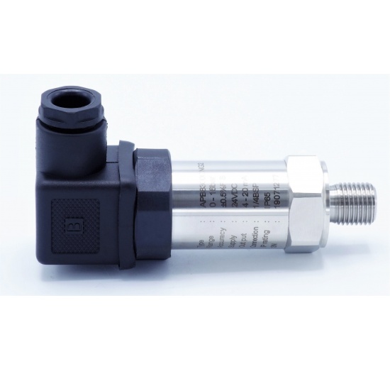 Relative pressure transmitter, 1/4" BSP, 24VDC Relative pressure 0-16 bar