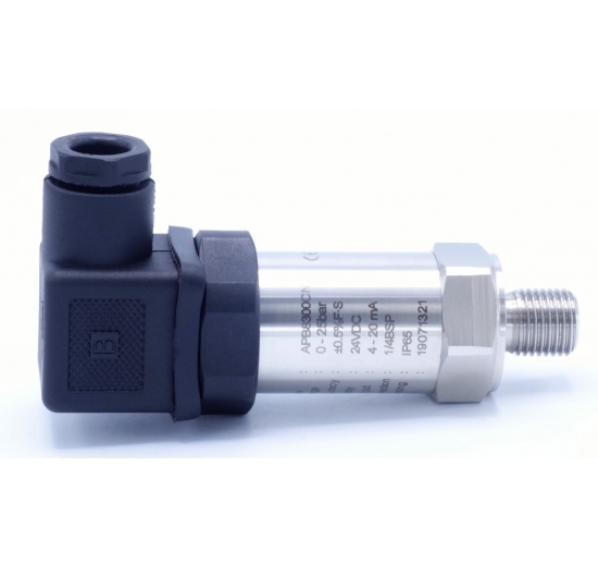 Relative pressure transmitter, 1/4" BSP, 24VDC  Relative pressure 0-25 bar