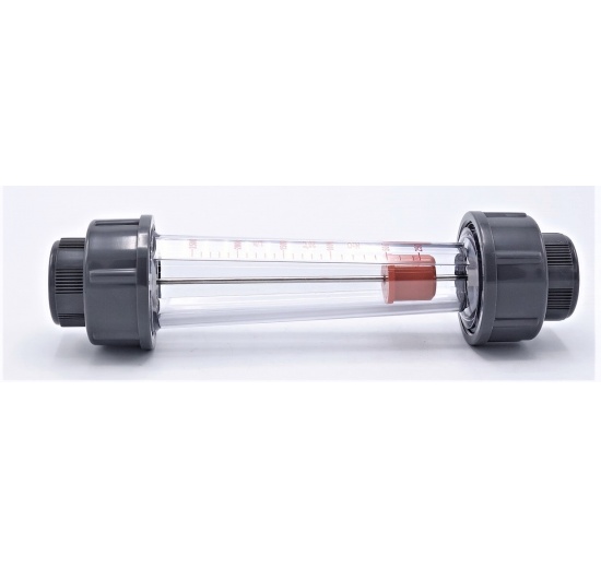 Rotameter (flowmeter) 0.25~2.5 m3/h, female thread BSP 3/4"