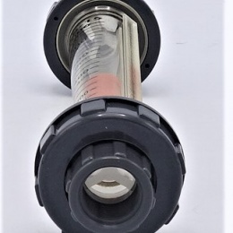 Rotameter (flowmeter) Plastic  0.1~1 m3/h, female thread BSP 1/2"