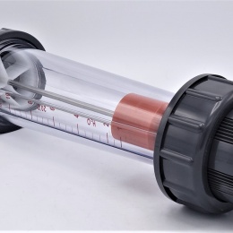 Rotameter (flowmeter) Plastic 1~10 m3/h, female thread 1 1/2"
