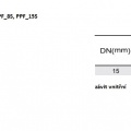 Rotameter (flowmeter) Plastic diameters