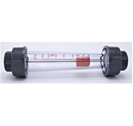 Rotameter (flowmeter) Plastic, female thread 1" BSP