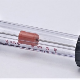 Rotameter (flowmeter) Plastic - Glued Joint |0.01~0.1 m3/h, female thread BSP 1/2"