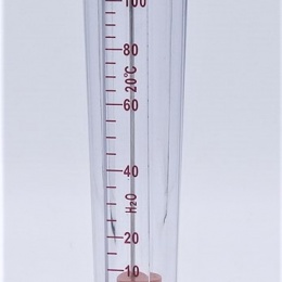 Rotameter (flowmeter) Plastic - Glued Joint |0.01~0.1 m3/h, female thread BSP 1/2"