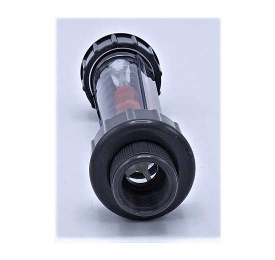 Rotameter (flowmeter) Plastic - Glued Joint 0.01~0.1 m3/h, female thread BSP 1/2"