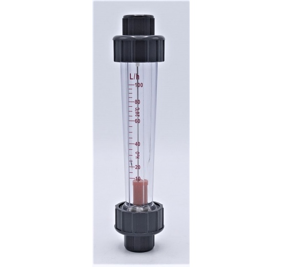 Rotameter (flowmeter) Plastic - Glued Joint |0.01~0.1 m3/h, female thread BSP 1/2"