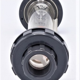 Rotameter (flowmeter) Plastic - Glued Joint |0.06~0.6 m3/h, female thread BSP 1/2"