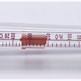Rotameter (flowmeter) Plastic - Glued Joint |0.06~0.6 m3/h, female thread BSP 1/2"