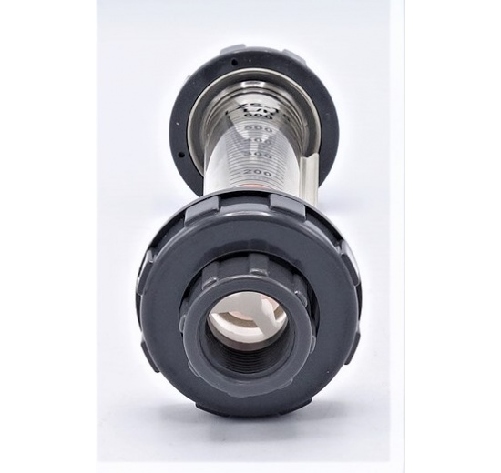 Rotameter (flowmeter) Plastic - Glued Joint |0.06~0.6 m3/h, female thread BSP 1/2"