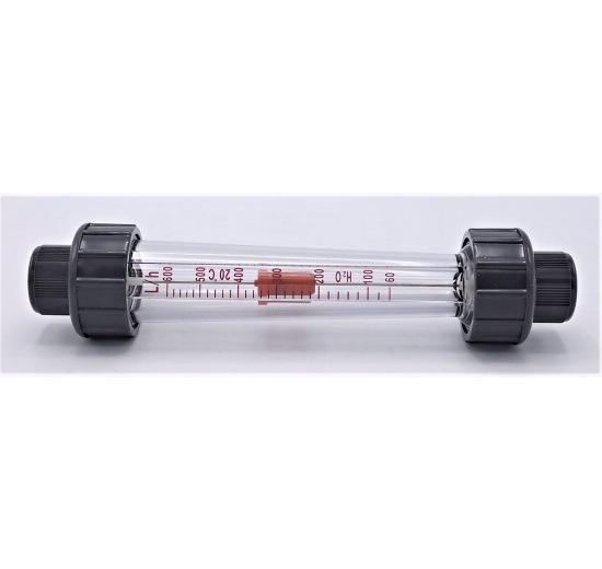 Rotameter (flowmeter) Plastic - Glued Joint |0.06~0.6 m3/h, female thread BSP 1/2"