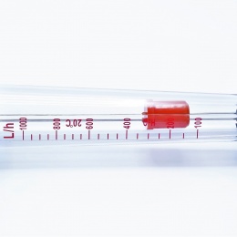 Rotameter (flowmeter) Plastic - Glued Joint | 0.1~1 m3/h, female thread BSP 1/2"