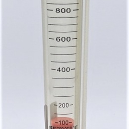 Rotameter (flowmeter) Plastic - Glued Joint | 0.1~1 m3/h, female thread BSP 1/2"