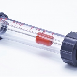 Rotameter (flowmeter) Plastic - Glued Joint 0.1~1 m3/h, female thread BSP 1/2"