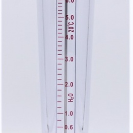 Rotameter (flowmeter) Plastic - Glued Joint | 0.6~6 m3/h, female thread 1" BSP