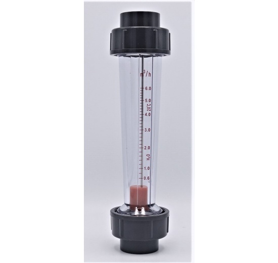 Rotameter (flowmeter) Plastic - Glued Joint | 0.6~6 m3/h