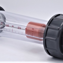 Rotameter (flowmeter) Plastic - Glued Joint | 1.6~16 m3/h, female thread 1 1/2"