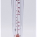 Rotameter (flowmeter) Plastic -  inner thread BSP 1/2" | 0.005~0.05 m3/h, female thread BSP 1/2"