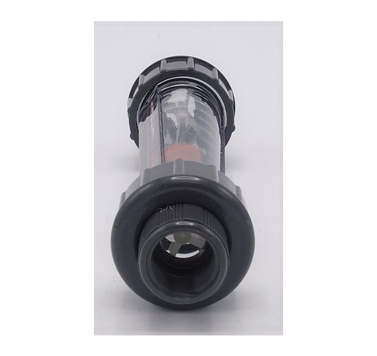 Rotameter (flowmeter) Plastic -  inner thread BSP 1/2" | 0.005~0.05 m3/h, female thread BSP 1/2"