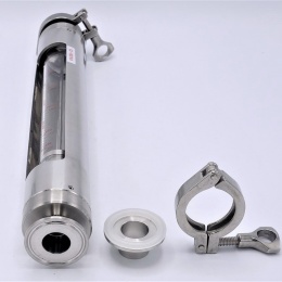 Rotameter (flowmeter) - Stainless steel, CLAMP DN25, 250~2500 liters / hour