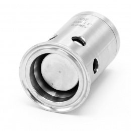 Safety valve 0-2,5 bar_CLAMP connection 50.5 mm, stainless steel