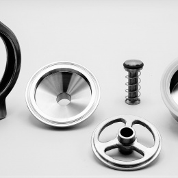 Sanitary stainless steel check valve, welded type S-S DN15