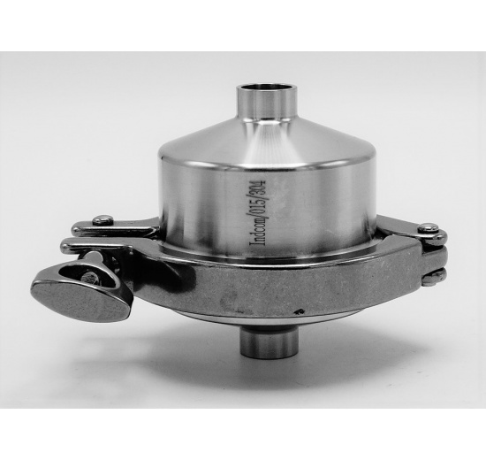 Sanitary stainless steel check valve, welded type S-S DN15