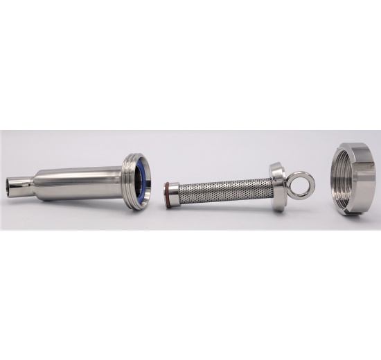 Sanitary Y filter, welded S-S, material stainless steel