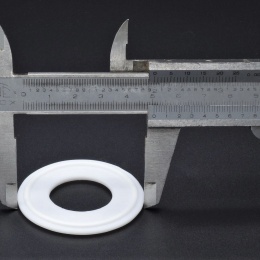 seal PTFE (teflon - polytetrafluorethylen) DN 25 pro clampový talířek 50,5 mm