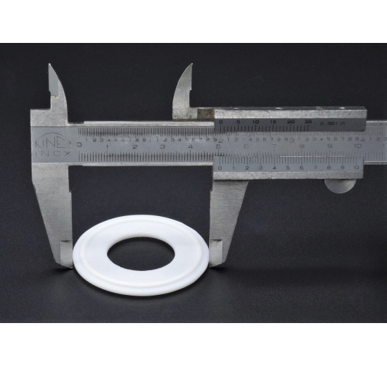 seal PTFE (teflon - polytetrafluorethylen) DN 25 pro clampový talířek 50,5 mm