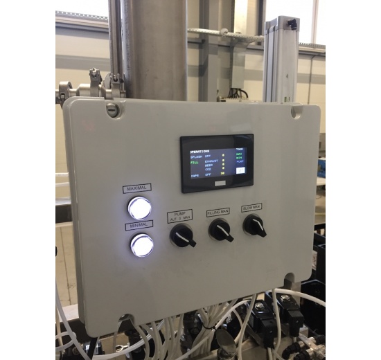 Semi-automatic, Movable Filling Line For Bottling Beer In Bottles