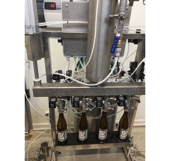 semi-automatische flesschenvulmachine