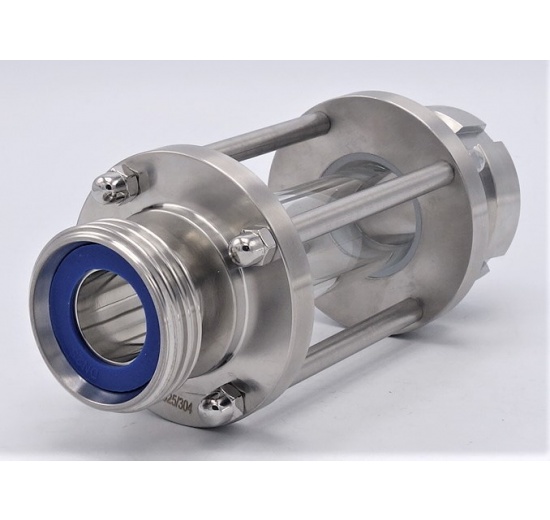 Sight Straght Glass, union-thread throat K/M-G | DN25