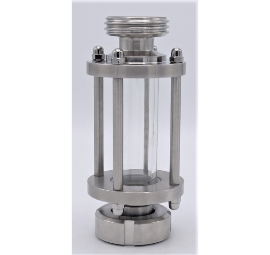 Sight Straght Glass, union-thread throat K/M-G | DN25