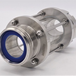 Sight Straight Glass, union-threaded throat K/M-G | DN40