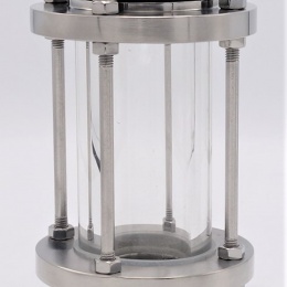 Sight Straight Glass, union-threaded throat K/M-G | DN40