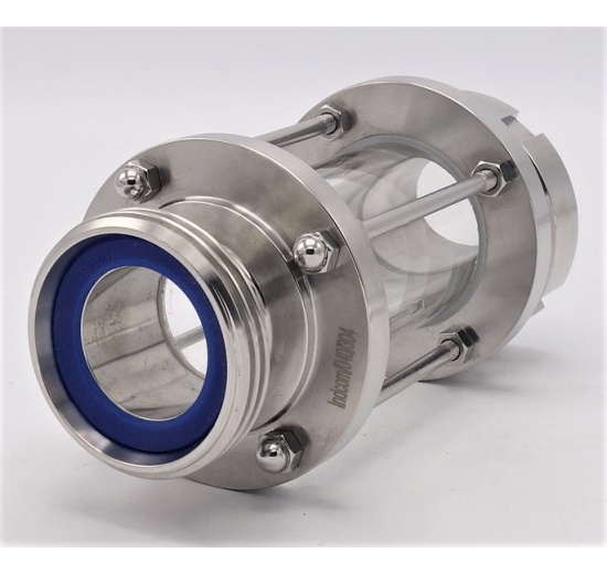 Sight Straight Glass, union-threaded throat K/M-G | DN40