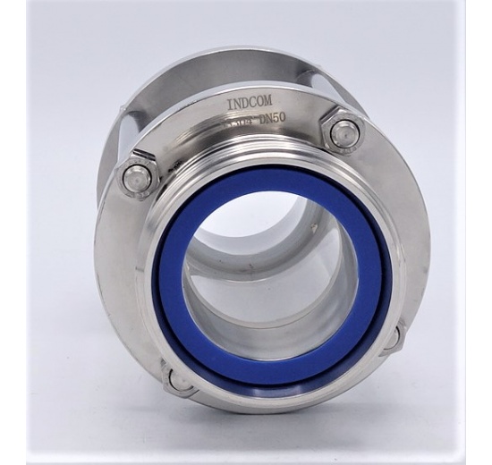 Sight Straight Glass, union-threaded throat K/M-G | DN50