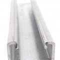 Solid galvanized mounting beam