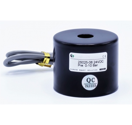 Spare coil for stainless steel solenoid valve 2/2, DC24V