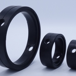 Spare EPDM gaskets for stainless steel butterfly valves, clamped type