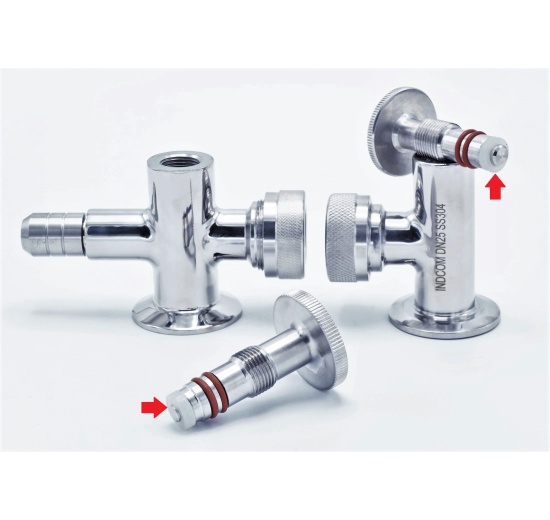 Spare Gasket for Level Indicator with Sampling Valve, Clamp | DN25 (inner stick seal)