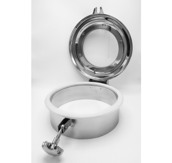 Spare gasket for non-pressure manhole with sight glass |silicone DN300